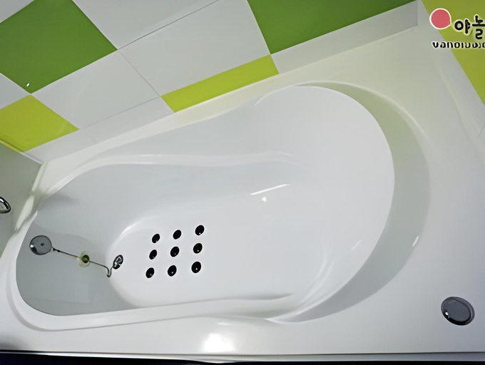 Bathroom 4, Goodstay 3D Cinema Motel, Chuncheon