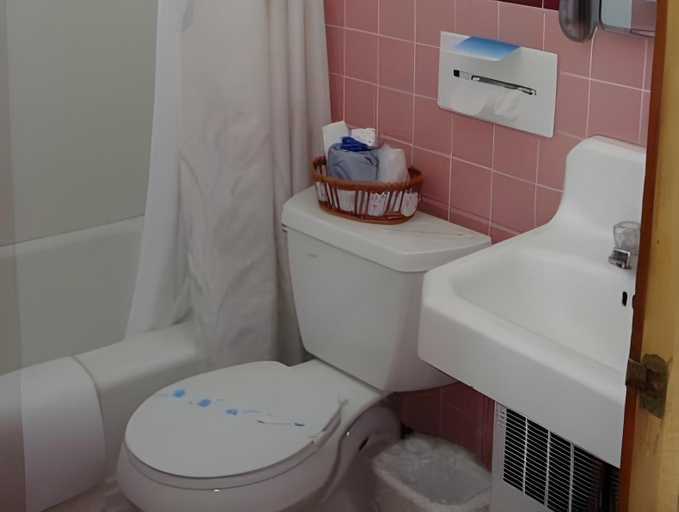Bathroom 2, Town & Beach Motel, Barnstable