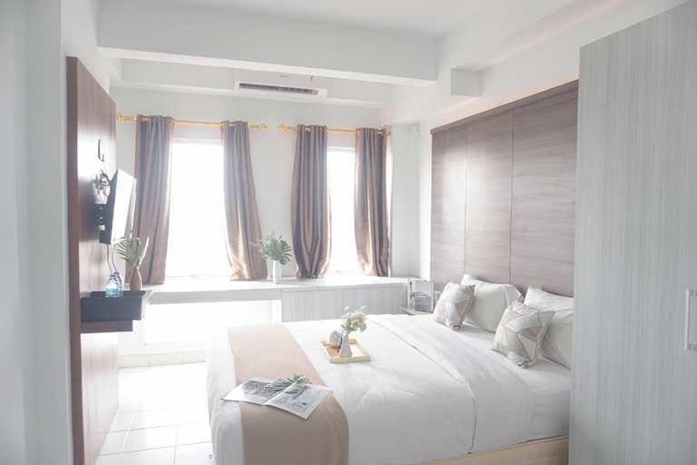Bedroom 4, Restful And Homey Studio Patraland Urbano Apartment, Bekasi