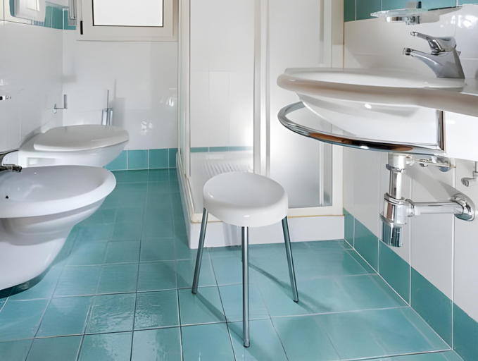 Bathroom 3, Residence Aida, Rimini