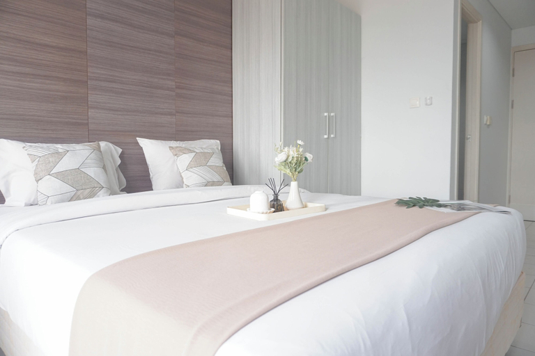 Bedroom 3, Restful And Homey Studio Patraland Urbano Apartment, Bekasi