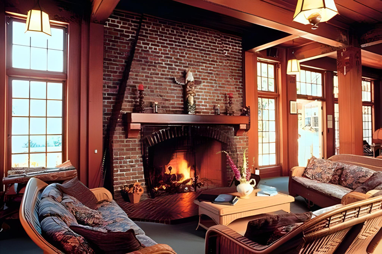 Public Area, Lake Quinault Lodge, Grays Harbor