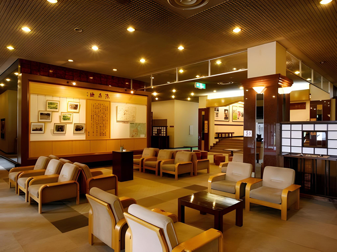 Public Area, Oyado Kinkiyu Hotel, Teshikaga