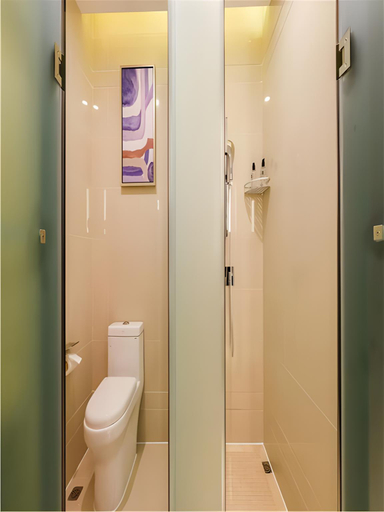 Bathroom 3, Echarm Hotel Foshan Xiqiao Mountain Scenic Spot, Foshan