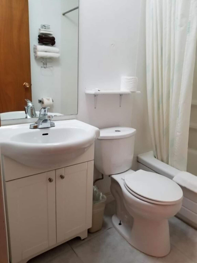 Bathroom 4, Melsask Motel, Division No. 5