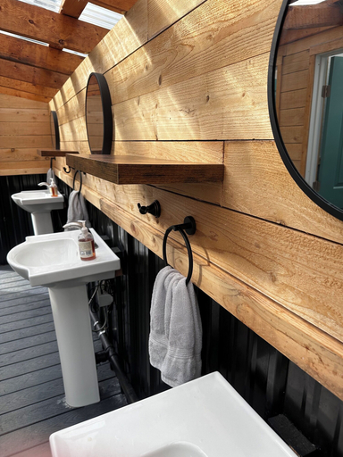 Bathroom 3, Alpenglow Luxury Camping, Matanuska-Susitna