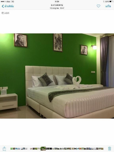 Bedroom 2, Greenseaview Resort, Bang Saphan