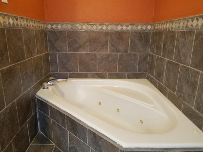 Bathroom 2, Budget Inn, Grady