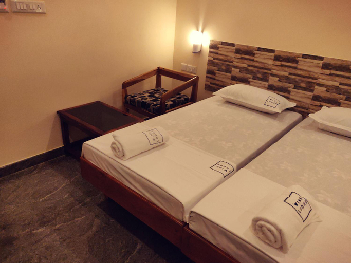 Bedroom 2, HOTEL WINS, Kanniyakumari