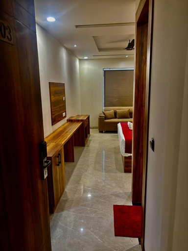 Bedroom 5, Hotel Majestic Heights, Agra
