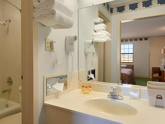 Bathroom 4, Sunrise Extended Stay, White