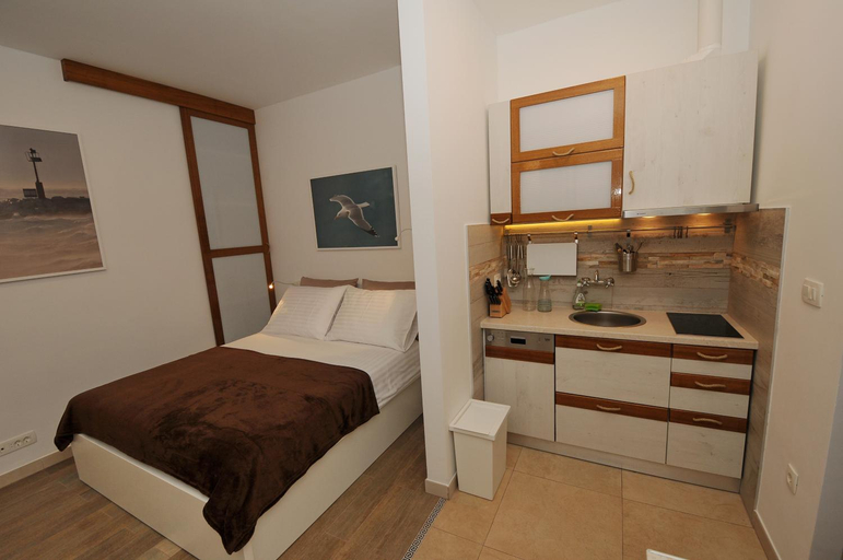 Bedroom, Studio apartment Dzapo, Split