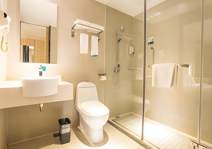 Bathroom 3, City Comfort Inn Nanning Zhongshan Road Mosaic, Nanning
