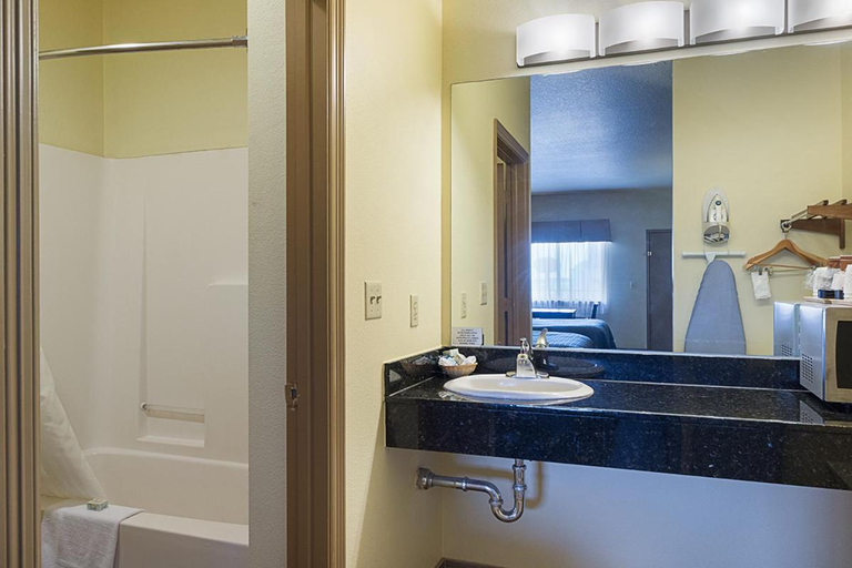 Bathroom, Lone Star Inn and Suites Victoria, Victoria