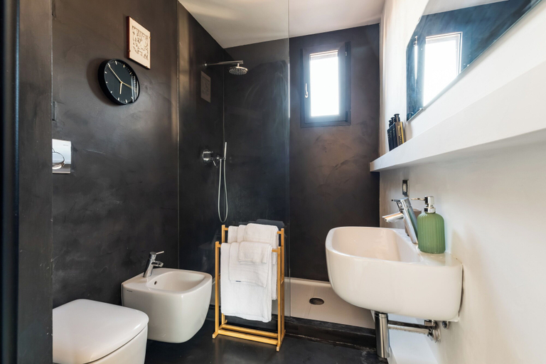 Bathroom, Fantastic Penthouse Over The Roman Sky , Rome