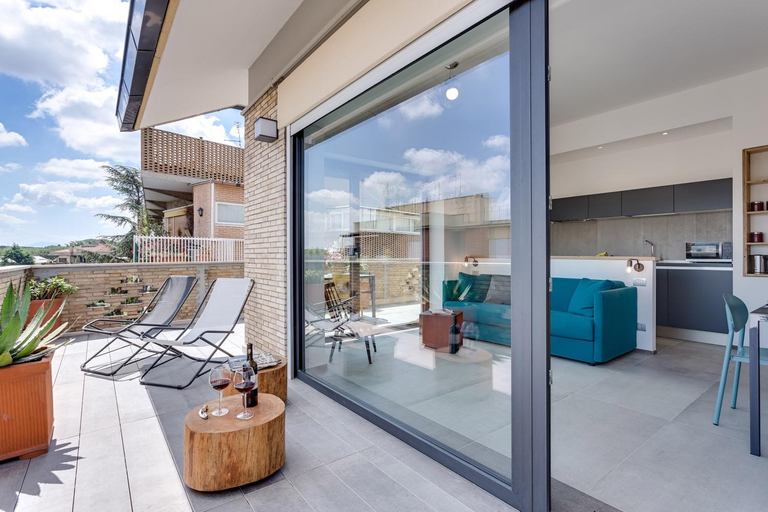 Balcony/terrace 4, Rome as you feel - Vatican Terrace Apartments with View, Roma