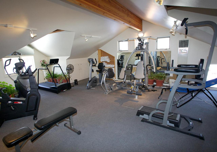 Fitness center, Rams Horn Village Resort, Larimer