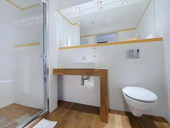 Bathroom 4, Hotel Arkon Park Gdańsk- Destigo Hotels, Gdańsk City