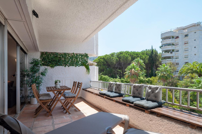 Balcony/terrace 2, Jardines del Mar Apartments, Málaga