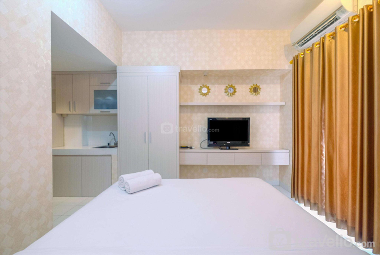 Bedroom, New Furnished Studio Kaliana Apartment By Travelio, Bogor