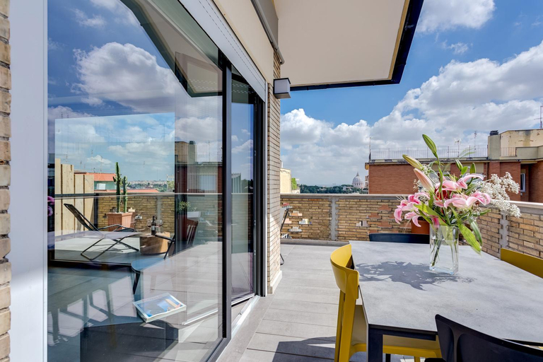 Balcony/terrace 2, Rome as you feel - Vatican Terrace Apartments with View, Roma