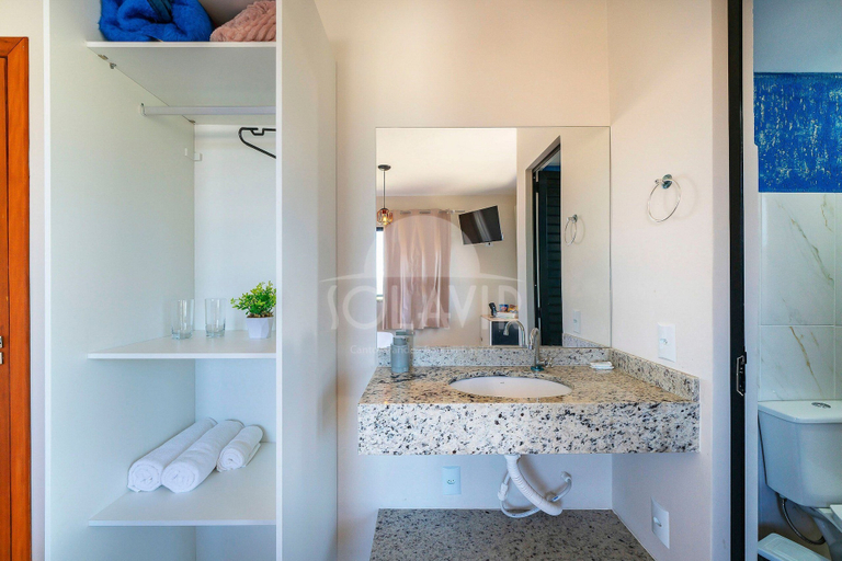 Bathroom 3, Suíte 1 Ala pôr sol Residencial Solavir, Bombinhas