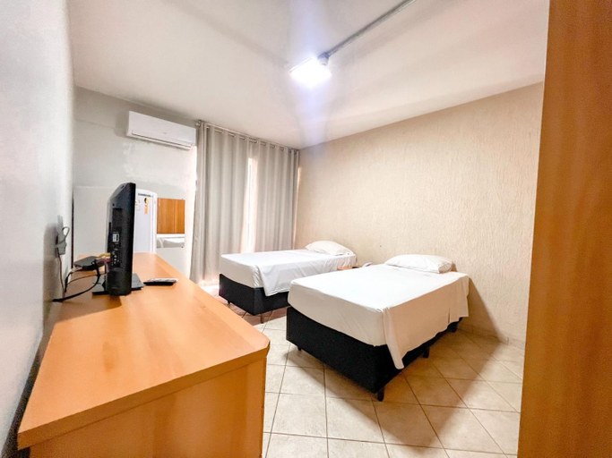 Bedroom, Apart Hotel em Brasilia - Garvey Park Hotel, Brasília