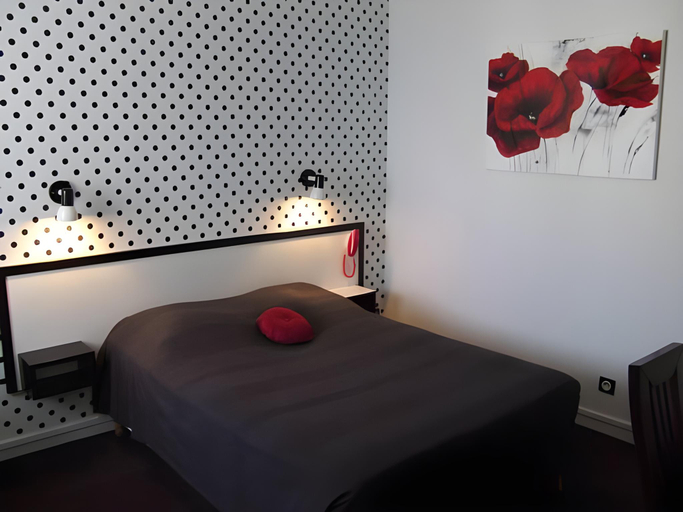 Bedroom 3, Hôtel de la Plage, Seine-Maritime