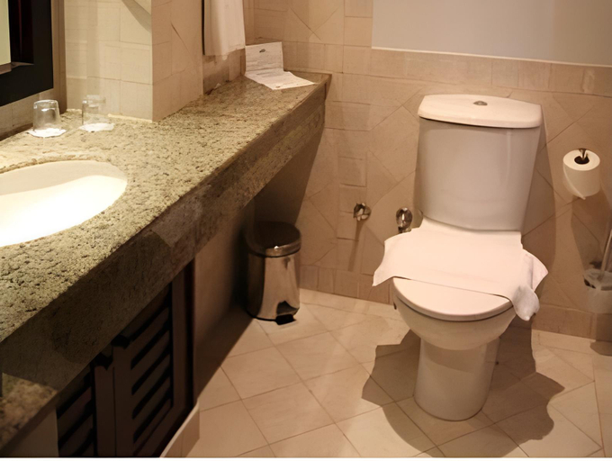 Bathroom 5, The Breakers Diving and Surfing Lodge, Safaja