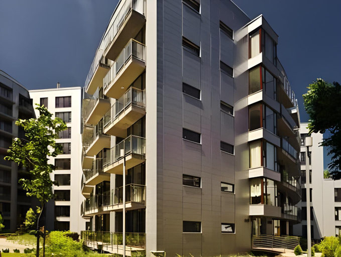 Exterior & Views 2, Triton Park Apartments, Warsaw