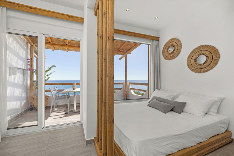 Bedroom 3, ammos stegna studios, South Aegean