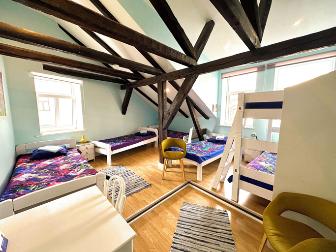 Bedroom 3, Central Hostel, Riga