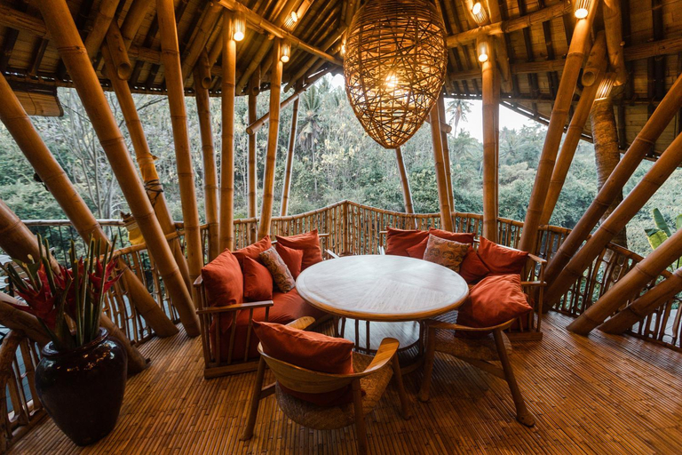 Ananda House 3bds Eco Bamboo House Pool River View, Badung