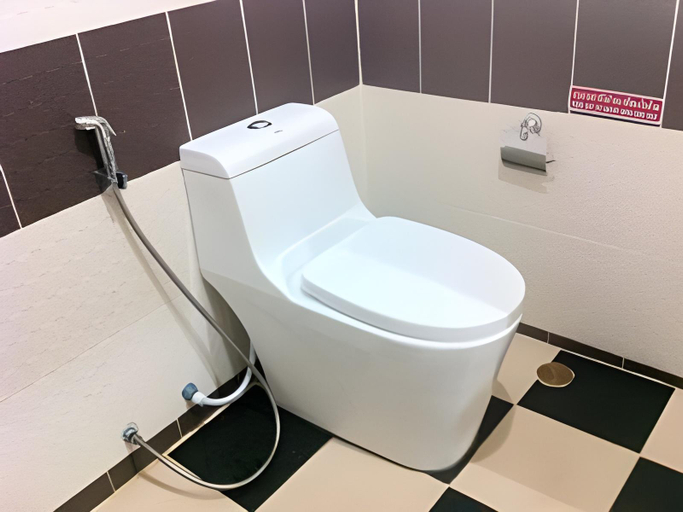 Bathroom 3, Win Resort, Hat Yai