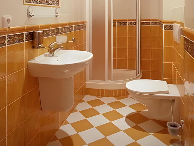 Bathroom 4, Hotel Praha, Trutnov
