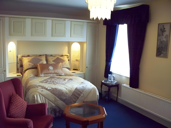 Bedroom 2, The Old Vicarage Hotel & Restaurant, Somerset