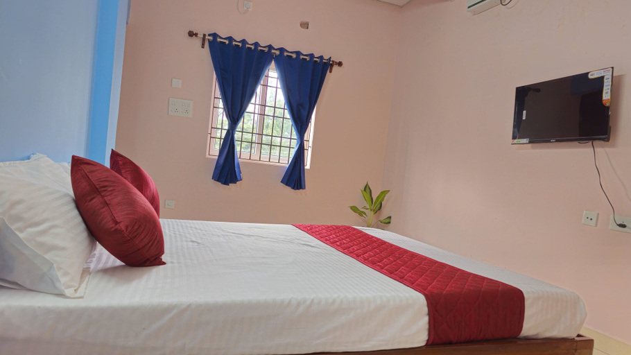 Bedroom 5, Pondy Pleasant Stay, Puducherry