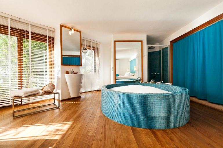 Bathroom 3, Hotel Villa Mahal, Kaş