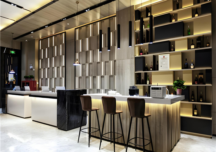 Food & Drinks 4, Echarm Hotel Yingshang High-speed Railway Station Wuzhou Wanhui Plaza, Fuyang