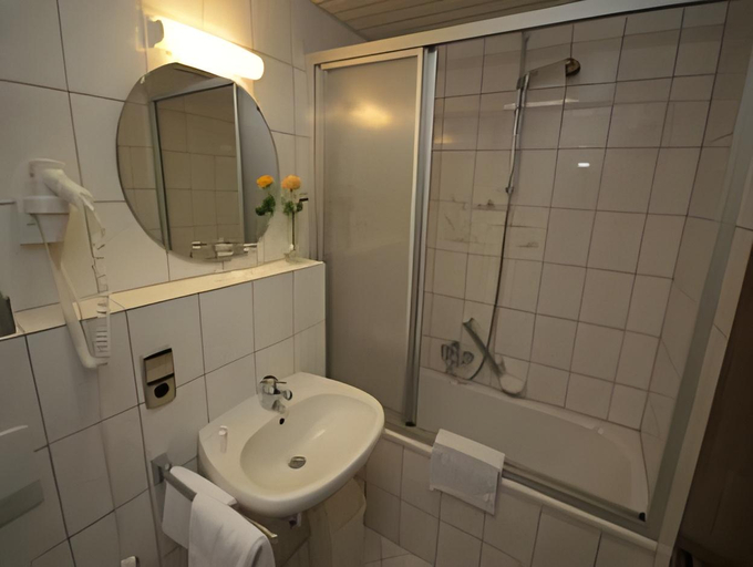 Bathroom, Landgasthof Eiserner Ritter, Rhein-Hunsrück-Kreis