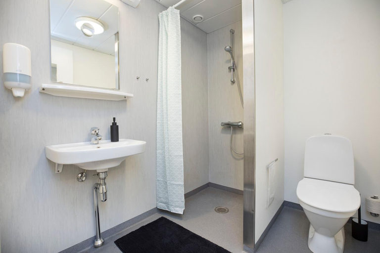 Bathroom 3, OnlySleep Trafikcenter, Slagelse