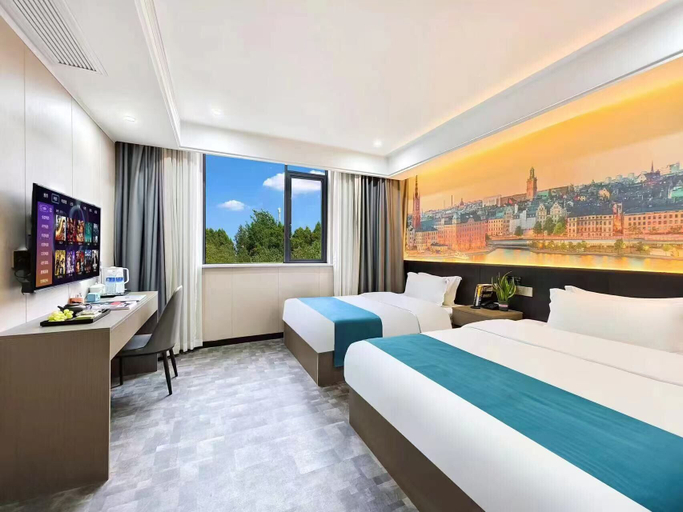 Bedroom 4, Holiday Panda Hotel, Chengdu