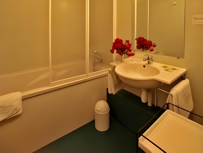 Bathroom 4, Le Lion d'Or, Dordogne