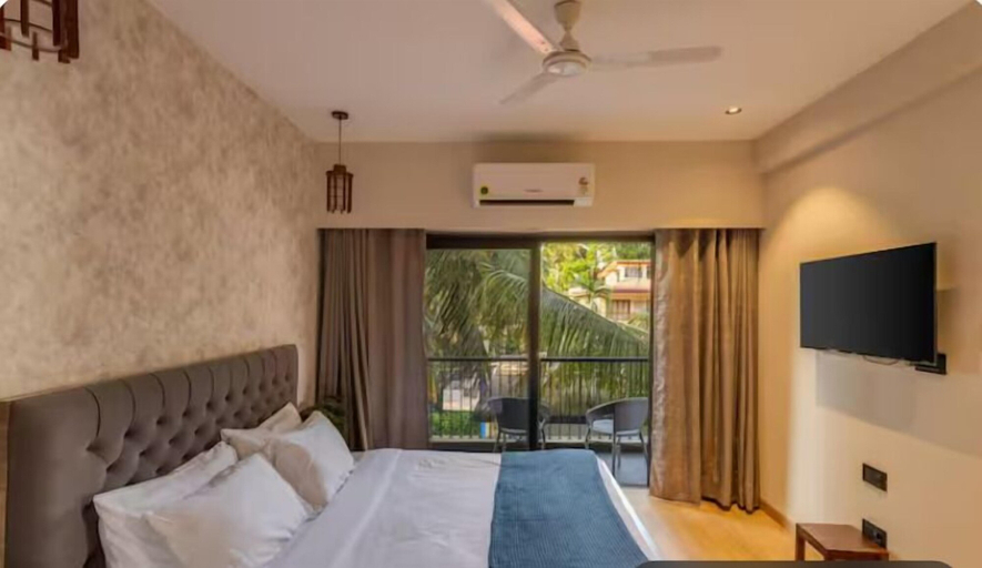 Bedroom 2, Casa Aahana  by Limestays, North Goa