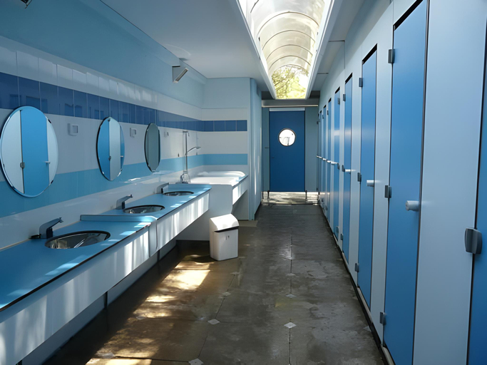 Bathroom 3, Camping Village Punta Navaccia, Perugia