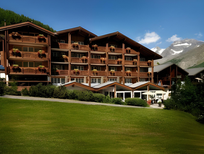 Exterior & Views 1, Wellnesshotel Schweizerhof, Visp