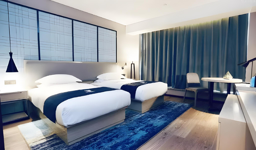 Bedroom 2, Echarm Hotel Hongqiao Railway Station Shanghai, Shanghai