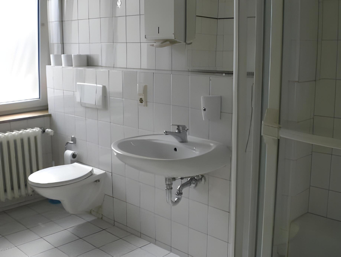 Bathroom 5, Hotel Lamm, Stuttgart