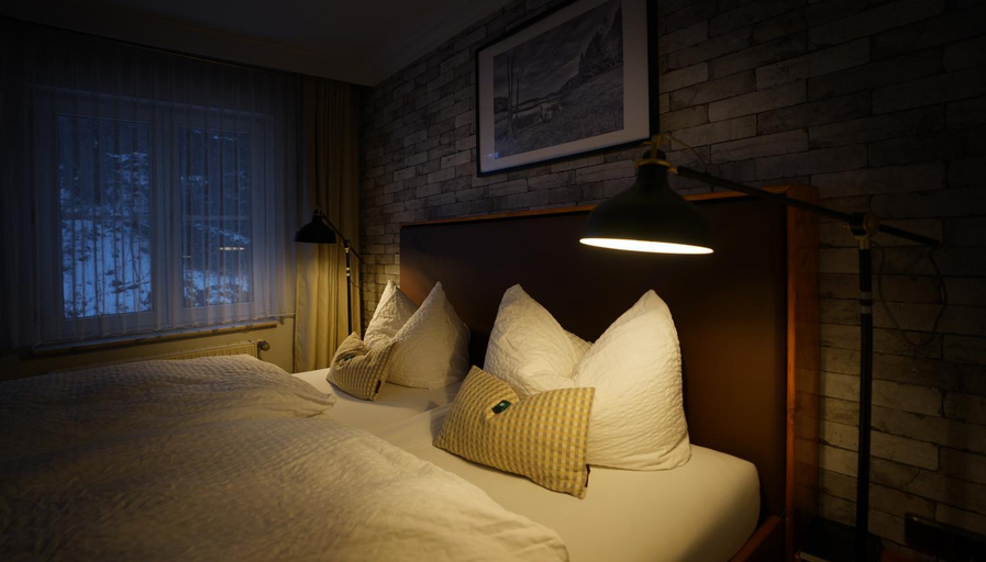Bedroom 2, Hotel Grune Tanne Mandelholz, Harz