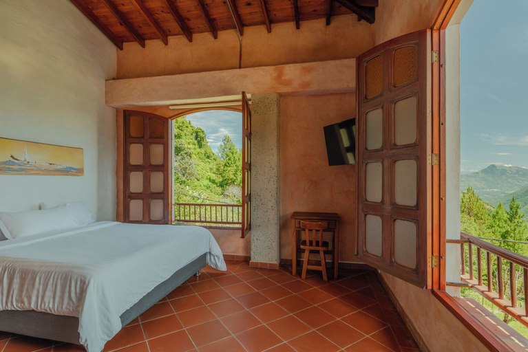 Bedroom 3, Granja del Cafe Esteban Jaramillo, Venecia